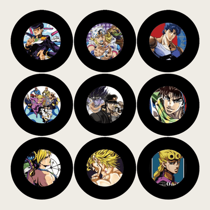 AnimeVinyl™ Music Box Plus 9 Mini Vinyl Records
